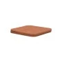 COVERS ALLURE PVC 10X10CM BROWN SET OF 4 PCS.