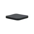 COVERS ALLURE PVC 10X10CM BLACK SET OF 4 PCS.
