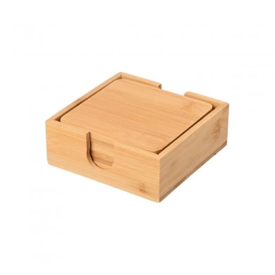 COVERS BAMBOO ESSENTIALS WITH CASE 11x11cm SET OF 5 PCS.