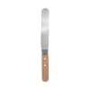 ICING SPATULA STAINLESS STEEL 31cm WITH WOODEN HANDLE