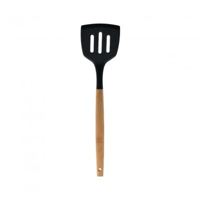 SLOTTED TURNER BAMBOO ESSENTIALS SILICONE BLACK