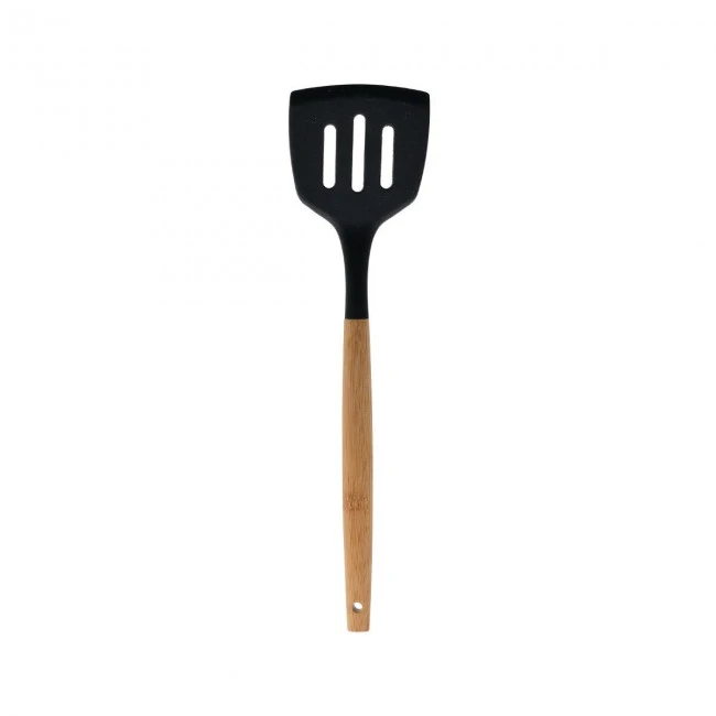SLOTTED TURNER BAMBOO ESSENTIALS SILICONE BLACK