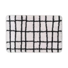 ESTIA ΤΑΠΕΤΟ ΜΠΑΝΙΟΥ CAGE 40x60cm 100% ΜΙΚΡΟΪΝΕΣ ΓΚΡΙ-ΜΑΥΡΟ