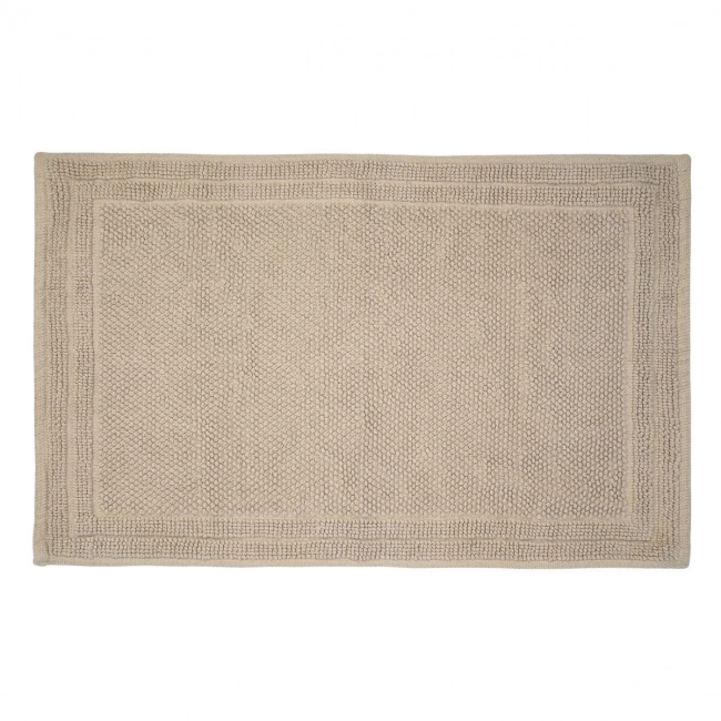 ESTIA ΤΑΠΕΤΟ ΜΠΑΝΙΟΥ FJORD 100% ΒΑΜΒΑΚΕΡΟ 50x80cm DESERT