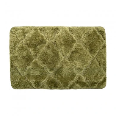 BATHROOM MAT MICROFIBER OLIVE SERIES 70x45cm NON-SLIP OLIVE