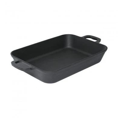 BAKING PAN IRON CAST IRON 41x23cm WITH ENAMEL COATING