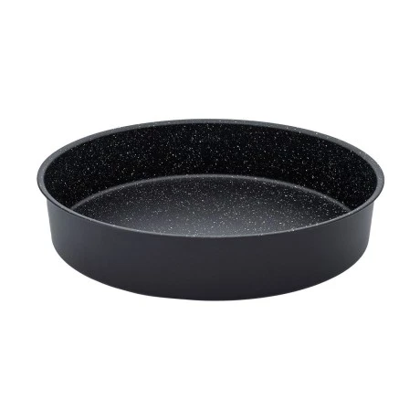 BAKING PAN NON-STICK CARBON STEEL ROUND 36x7cm 5.7lt