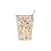 INSULATED COFFEE MUG SAVE THE AEGEAN 350ml BLOOM BEIGE