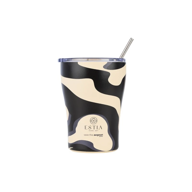 ESTIA ΘΕΡΜΟΣ COFFEE MUG SAVE THE AEGEAN 350ml BOLD DRIFT