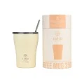 INSULATED COFFEE MUG SAVE THE AEGEAN 350ml LILY WHITE