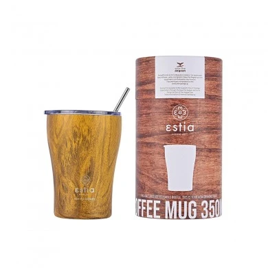 INSULATED COFFEE MUG SAVE THE AEGEAN 350ml SEKOYA