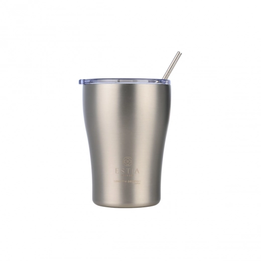 ESTIA ΘΕΡΜΟΣ COFFEE MUG SAVE THE AEGEAN 350ml STEEL FLOW