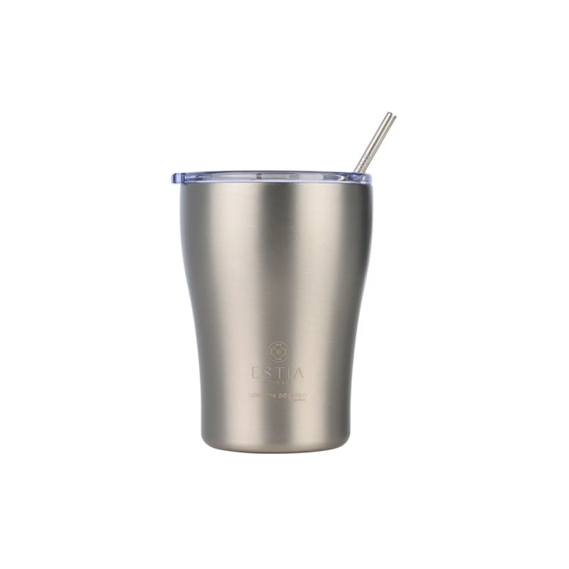 ESTIA ΘΕΡΜΟΣ COFFEE MUG SAVE THE AEGEAN 350ml STEEL FLOW