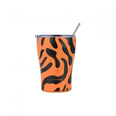 INSULATED COFFEE MUG SAVE THE AEGEAN 350ml WILD CLAW