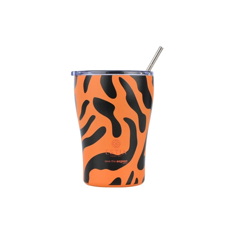ESTIA ΘΕΡΜΟΣ COFFEE MUG SAVE THE AEGEAN 350ml WILD CLAW