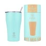 INSULATED COFFEE MUG SAVE THE AEGEAN 500ml BERMUDA GREEN