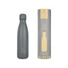 INSULATED BOTTLE FLASK LITE SAVE THE AEGEAN 500ml FJORD GREY
