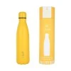 INSULATED BOTTLE FLASK LITE SAVE THE AEGEAN 500ml PINEAPPLE YELLOW