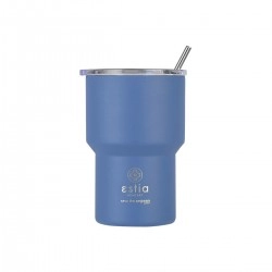ESTIA ΘΕΡΜΟΣ MUG LITE SAVE THE AEGEAN 400ml DENIM BLUE