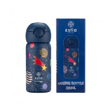 INSULATED KIDS BOTTLE  WONDER BOTTLE SAVE THE AEGEAN 350ml COSMIC VOYAGERS