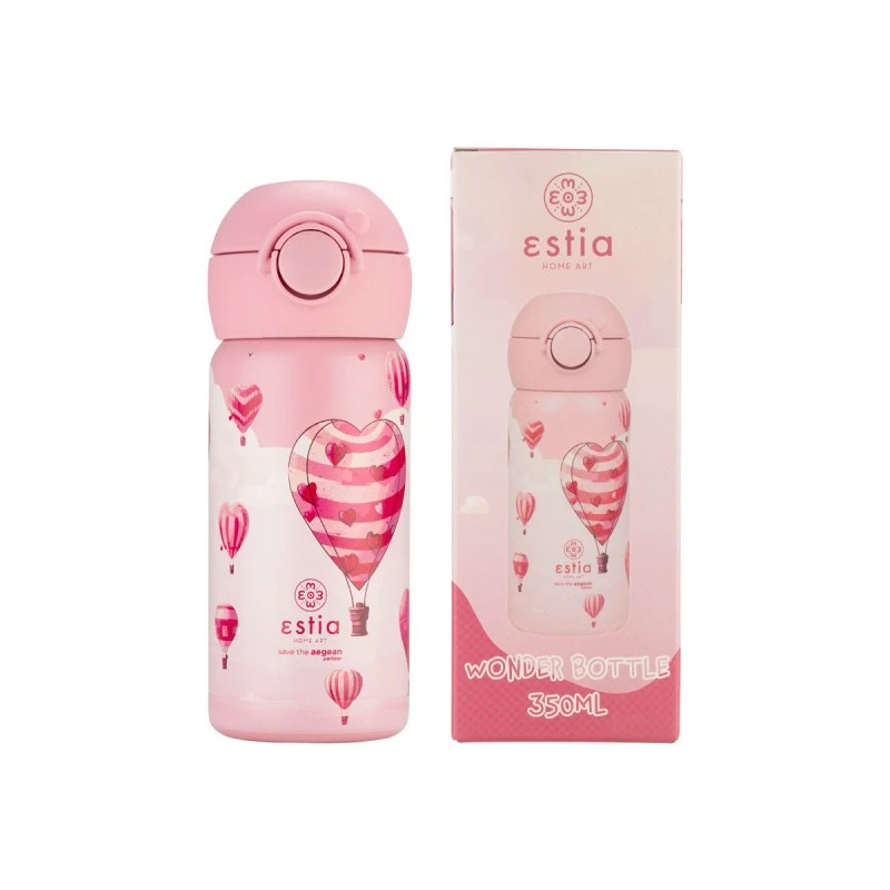 INSULATED KIDS BOTTLE  WONDER BOTTLE SAVE THE AEGEAN 350ml LOVE ASCEND