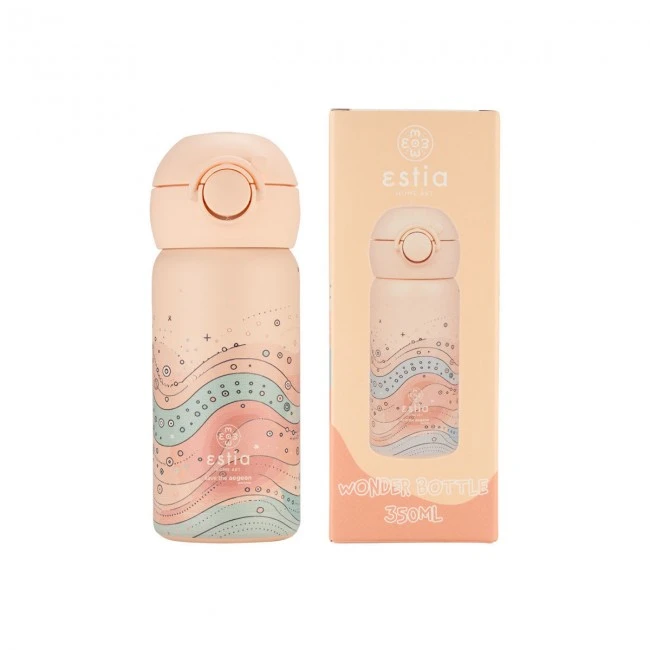 INSULATED KIDS BOTTLE  WONDER BOTTLE SAVE THE AEGEAN 350ml WHIMSY WONDERS