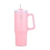 INSULATED STRAW TUMBLER XL SAVE THE AEGEAN 900ml BLOSSOM ROSE