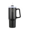 INSULATED STRAW TUMBLER XL SAVE THE AEGEAN 900ml MIDNIGHT BLACK