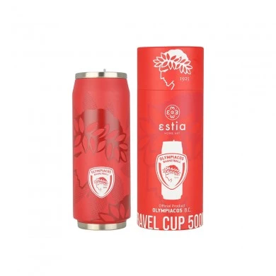 INSULATED TRAVEL CUP OLYMPIACOS BC EDITION 500ml