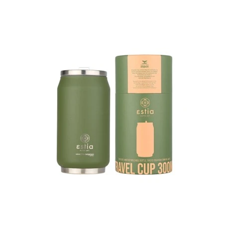 INSULATED BOTTLE TRAVEL CUP SAVE THE AEGEAN 300ml FOREST SPIRIT