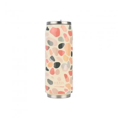 INSULATED BOTTLE TRAVEL CUP SAVE THE AEGEAN 500ml HUE PEBBLES