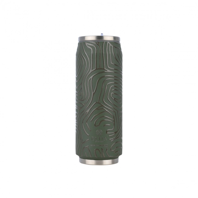 ESTIA ΘΕΡΜΟΣ TRAVEL CUP SAVE THE AEGEAN 500ml OLIVE FLOW