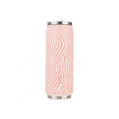 INSULATED BOTTLE TRAVEL CUP SAVE THE AEGEAN 500ml SOFT RIPPLE