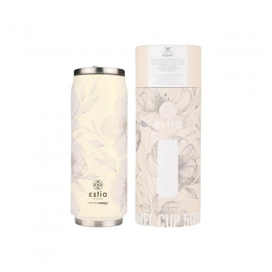 INSULATED BOTTLE TRAVEL CUP SAVE THE AEGEAN 500ml TERRA SERENITY