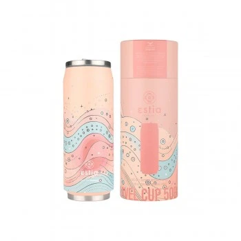 INSULATED BOTTLE TRAVEL CUP SAVE THE AEGEAN 500ml WHIMSY WONDERS