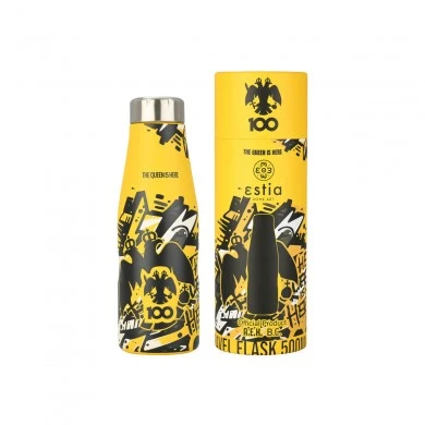 INSULATED BOTTLE TRAVEL FLASK AEK BC EDITION THE QUEEN IS HERE 500ml