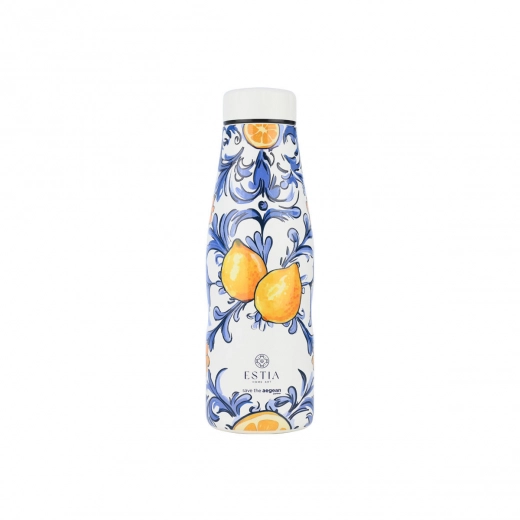 ESTIA ΘΕΡΜΟΣ TRAVEL FLASK SAVE THE AEGEAN 500ml AMALFI COAST
