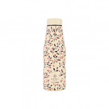 ESTIA ΘΕΡΜΟΣ TRAVEL FLASK SAVE THE AEGEAN 500ml BLOOM  BEIGE