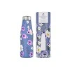 INSULATED BOTTLE TRAVEL FLASK SAVE THE AEGEAN 500ml GARDEN BLUE