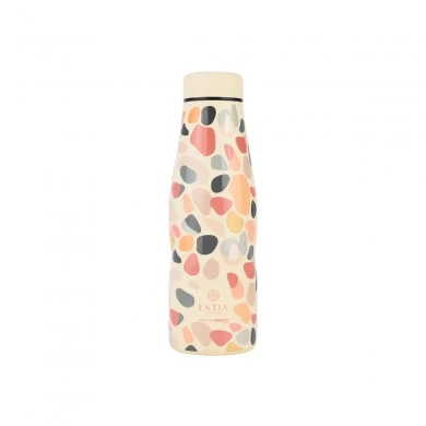 INSULATED BOTTLE TRAVEL FLASK SAVE THE AEGEAN 500ml HUE PEBBLES