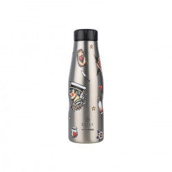 ESTIA ΘΕΡΜΟΣ TRAVEL FLASK SAVE THE AEGEAN 500ml OLD SCHOOL INK