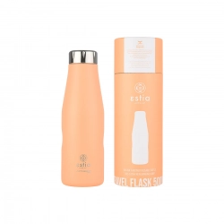 ESTIA ΘΕΡΜΟΣ TRAVEL FLASK SAVE THE AEGEAN 500ml PEACH FUZZ