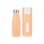 INSULATED BOTTLE TRAVEL FLASK SAVE THE AEGEAN 500ml PEACH FUZZ