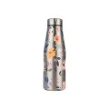INSULATED BOTTLE TRAVEL FLASK SAVE THE AEGEAN 500ml SILVER BOTANIC