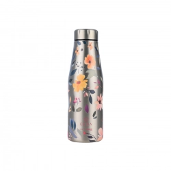 ESTIA ΘΕΡΜΟΣ TRAVEL FLASK SAVE THE AEGEAN 500ml SILVER BOTANIC