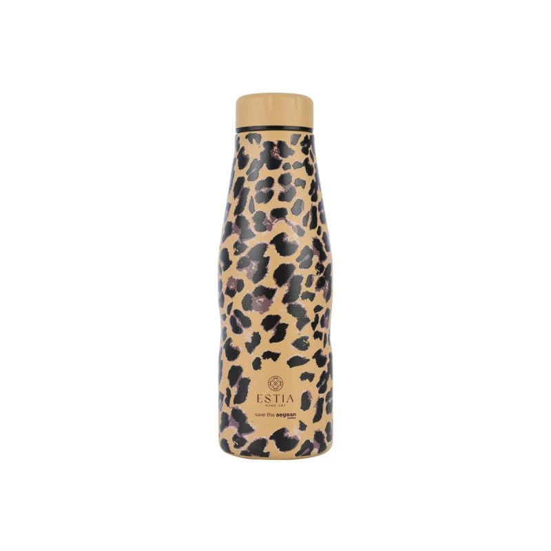 INSULATED BOTTLE TRAVEL FLASK SAVE THE AEGEAN 500ml SPOTTED PROWL