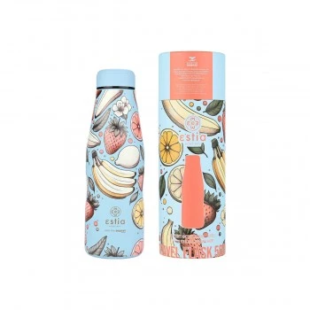 INSULATED BOTTLE TRAVEL FLASK SAVE THE AEGEAN 500ml SUBDUED HARVEST