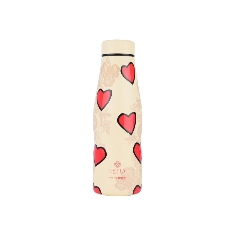 ESTIA ΘΕΡΜΟΣ TRAVEL FLASK SAVE THE AEGEAN 500ml TENDER LACE