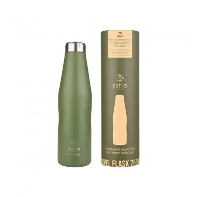 INSULATED BOTTLE TRAVEL FLASK SAVE THE AEGEAN 750ml FOREST SPIRIT