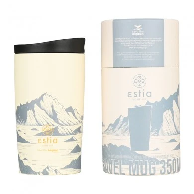 INSULATED TRAVEL MUG SAVE THE AEGEAN 350ml ALPINE ESSENCE